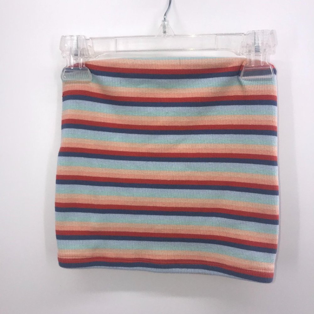 AMERICAN EAGLE MULTI COLOR TUBE TOP‎
